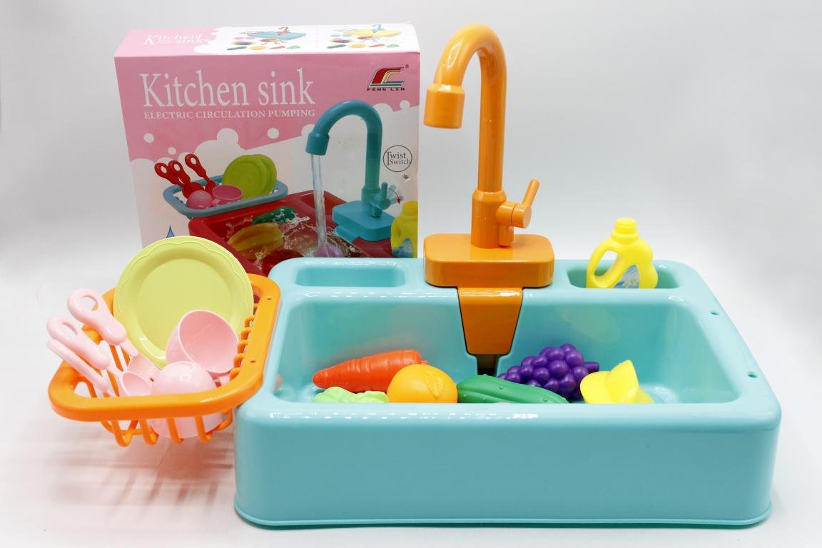 Realistic Kitchen Sink Toy play set