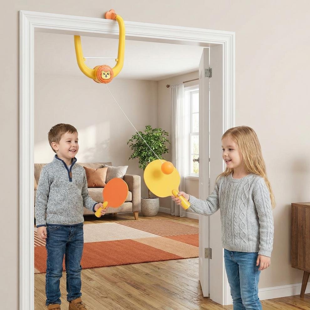 Door Ping Pong for Kids hanging ball game