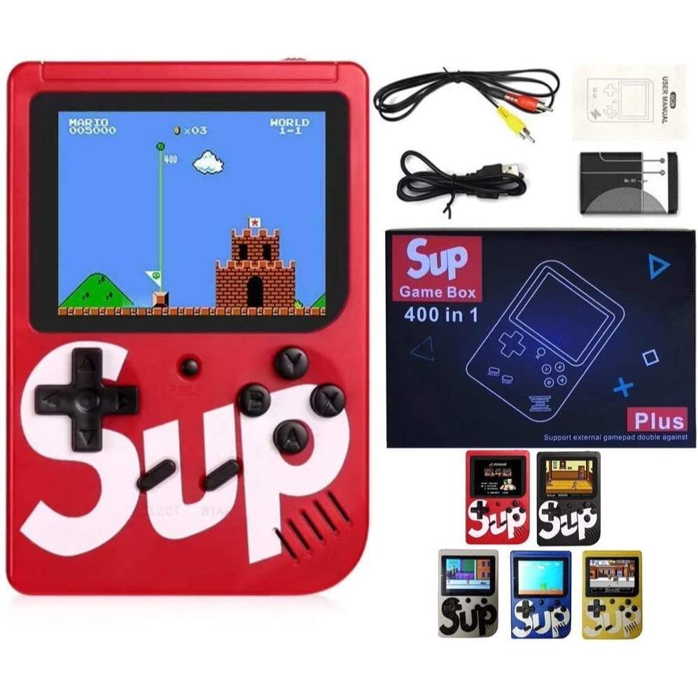 Sup Game Box with Mario, Super Mario, Dr Mario, Contra and 400 More
 – The Toy Factory