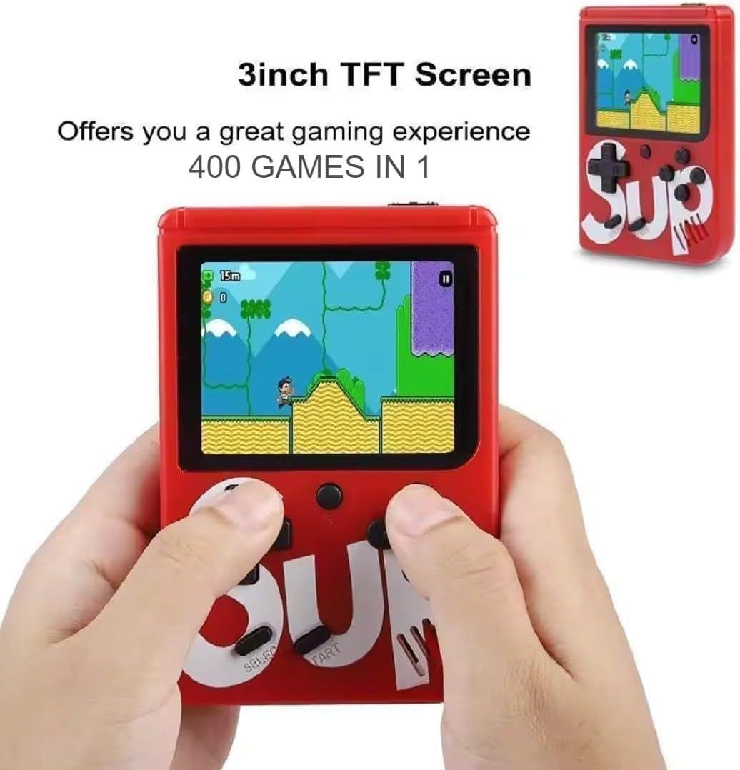 SUP 400 in 1 Handheld Mini Retro Game - SIKAR ONLINE MARKET