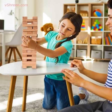 Buy Online: Classic Jenga Board Game for Kids | Toys